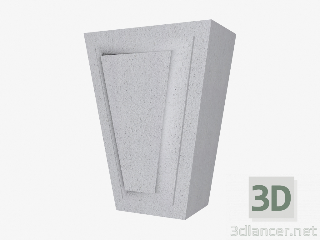 Modelo 3d Pedra angular (FZ27S) - preview