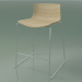 3d model Bar chair 0572 (on a sled, without upholstery, bleached oak) - preview