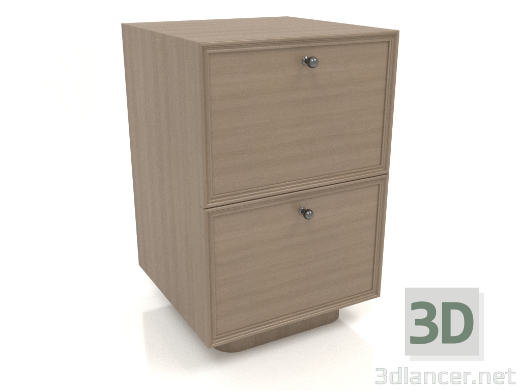 3 डी मॉडल कैबिनेट टीएम 15 (405x400x621, लकड़ी ग्रे) - पूर्वावलोकन