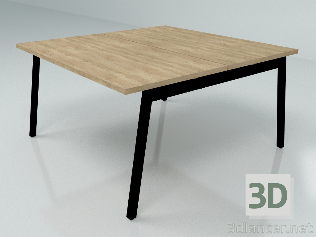 3D modeli Çalışma masası Ogi M Bench Slide BOM44 (1400x1410) - önizleme