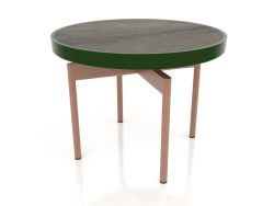 Round coffee table Ø60 (Bottle green, DEKTON Radium)