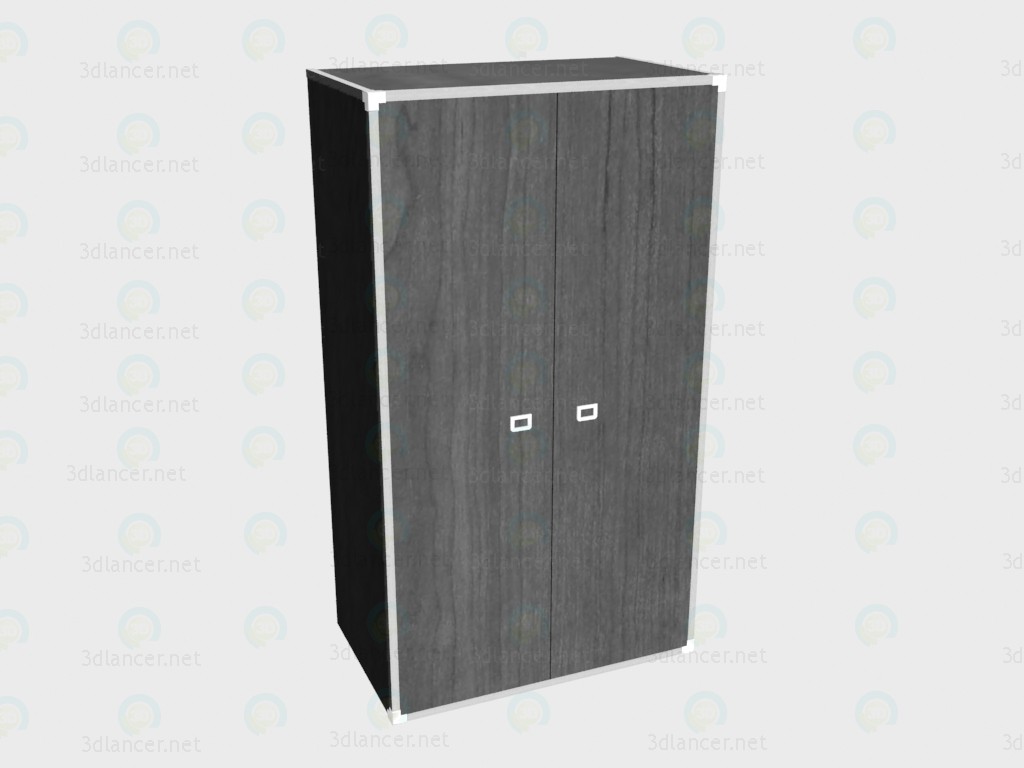 3d model Wardrobe 2-door - preview