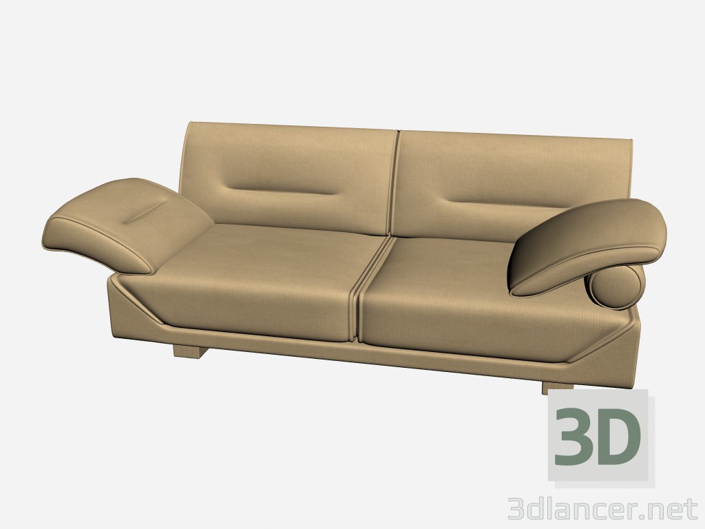 3d model Sea View Excellent Luxury Apartment Sofa - preview