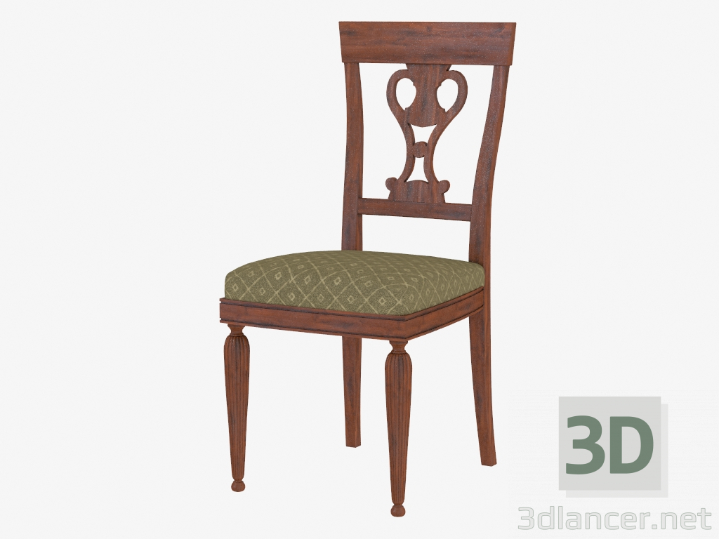 3d model Dining chair (5186) - preview