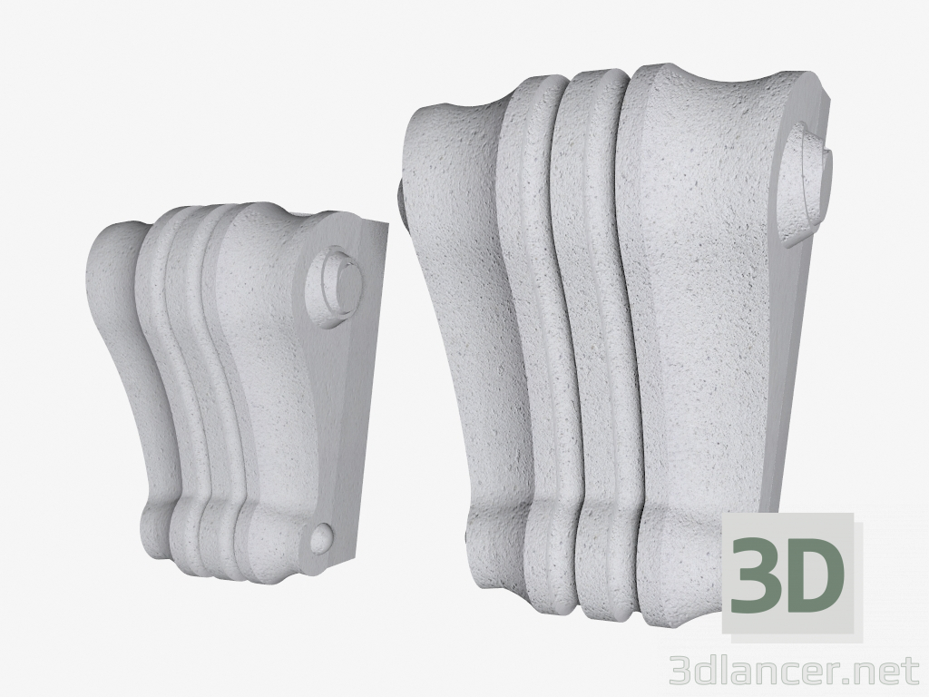 3D modeli Kale taşları (FZ28S, FZ35S) - önizleme