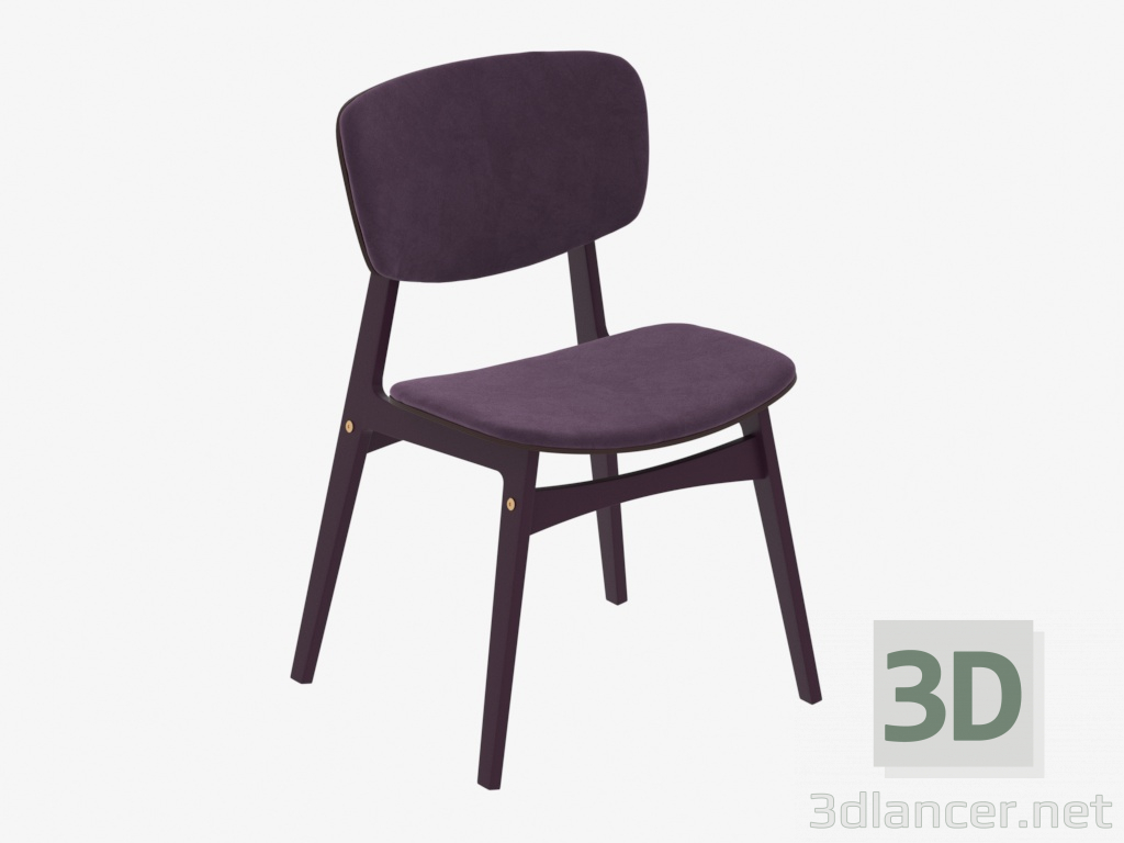 3D Modell Gepolsterter Stuhl SID (IDA009292030) - Vorschau