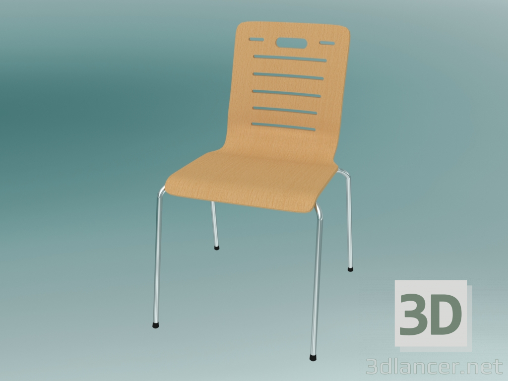 Modelo 3d Cadeira de conferência (K14H) - preview