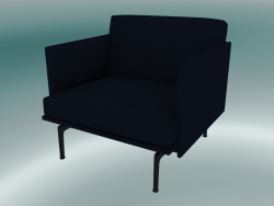 Esboço do estúdio da cadeira (Vidar 554, preto)