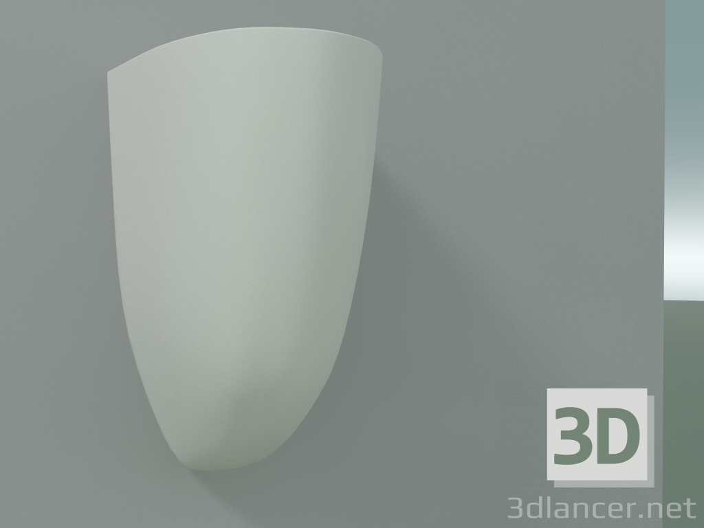 3D modeli Duvar potu Kikibio (RAL 9016) - önizleme