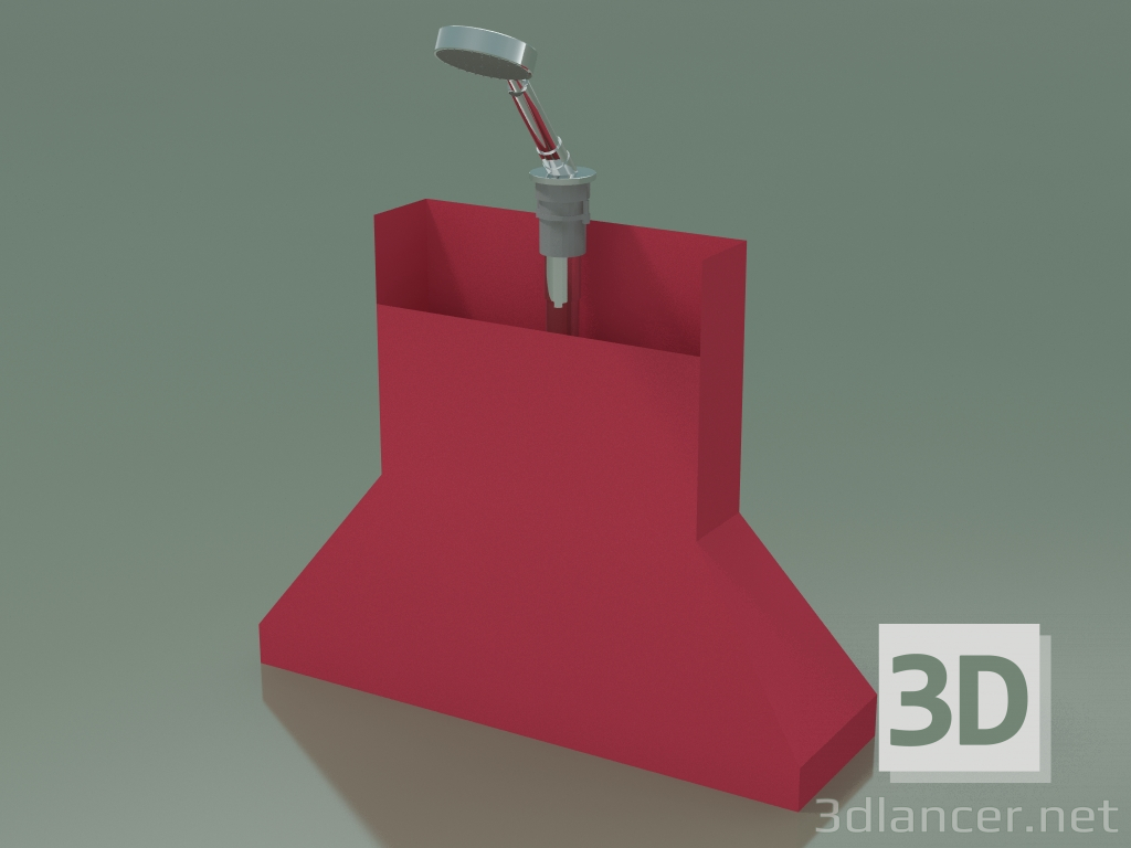 3d model Bathtub set with hand shower (19418000) - preview