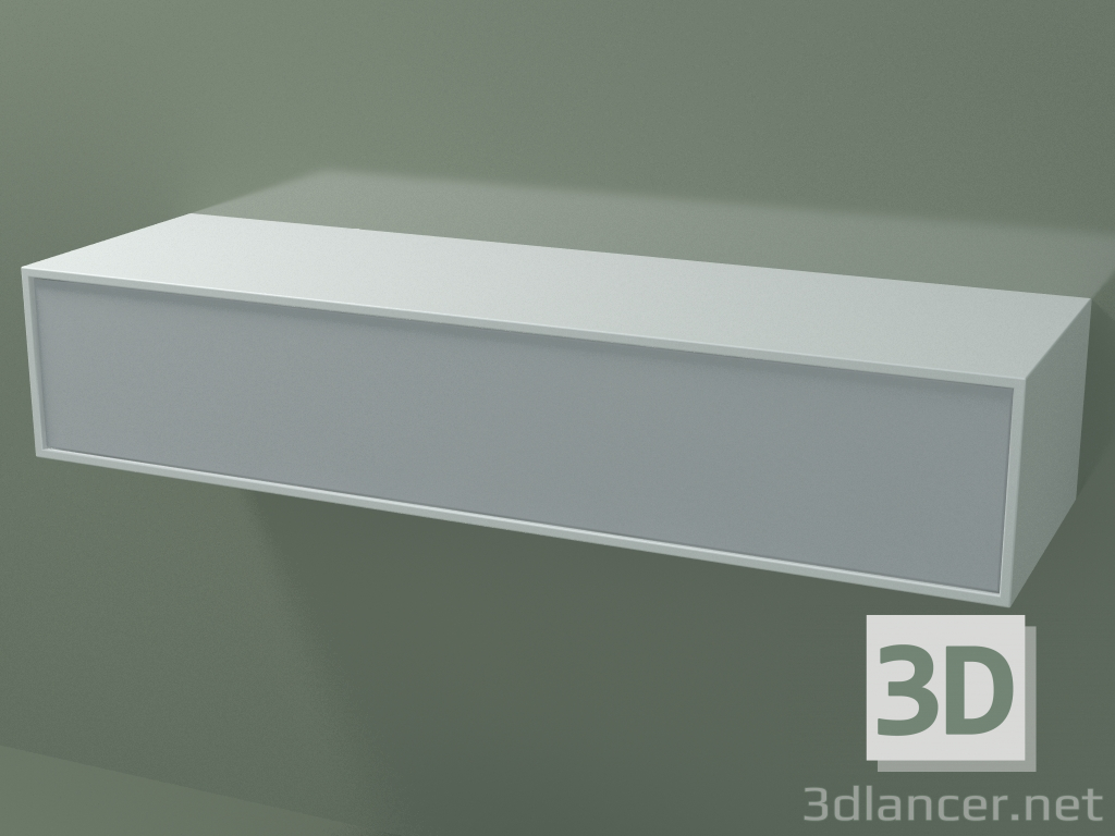 3d model Box (8AUEAA01, Glacier White C01, HPL P03, L 120, P 36, H 24 cm) - preview