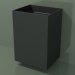 3D modeli Duvara monte lavabo (03UN36302, Deep Nocturne C38, L 60, P 50, H 85 cm) - önizleme