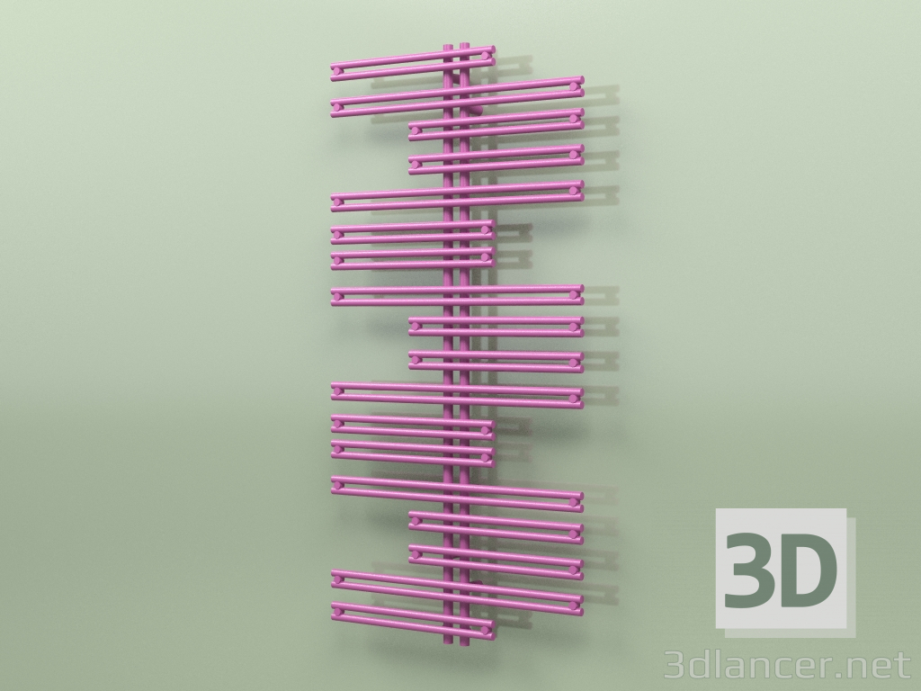 3D modeli Isıtmalı havlu askısı - Kea (1500 x 750, RAL - 4006) - önizleme