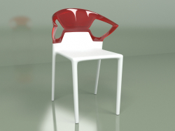 Swap chair with armrests