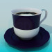 3 डी मॉडल कॉफी की Сup - पूर्वावलोकन