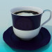 3d модель Чашка кави – превью