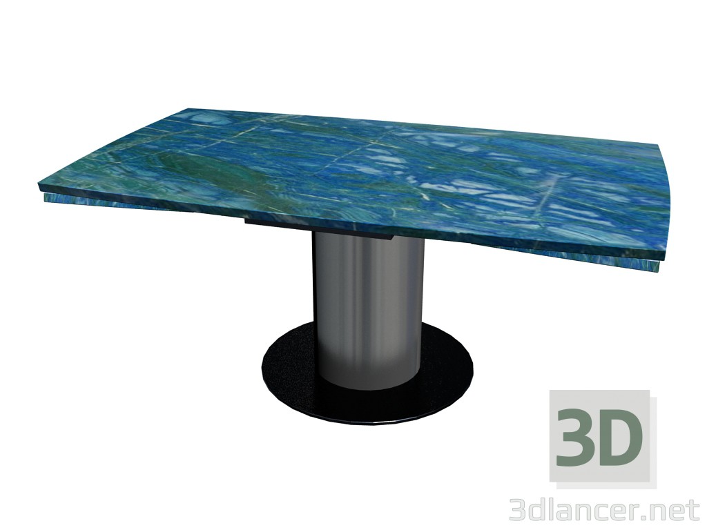 3d model Dining table 1222 Adler I (folded, 105x180x74) 3 - preview