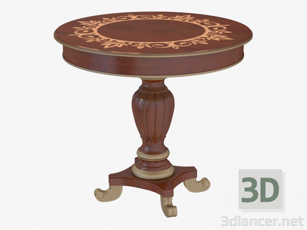 modèle 3D Table basse ronde (art. 13650) - preview