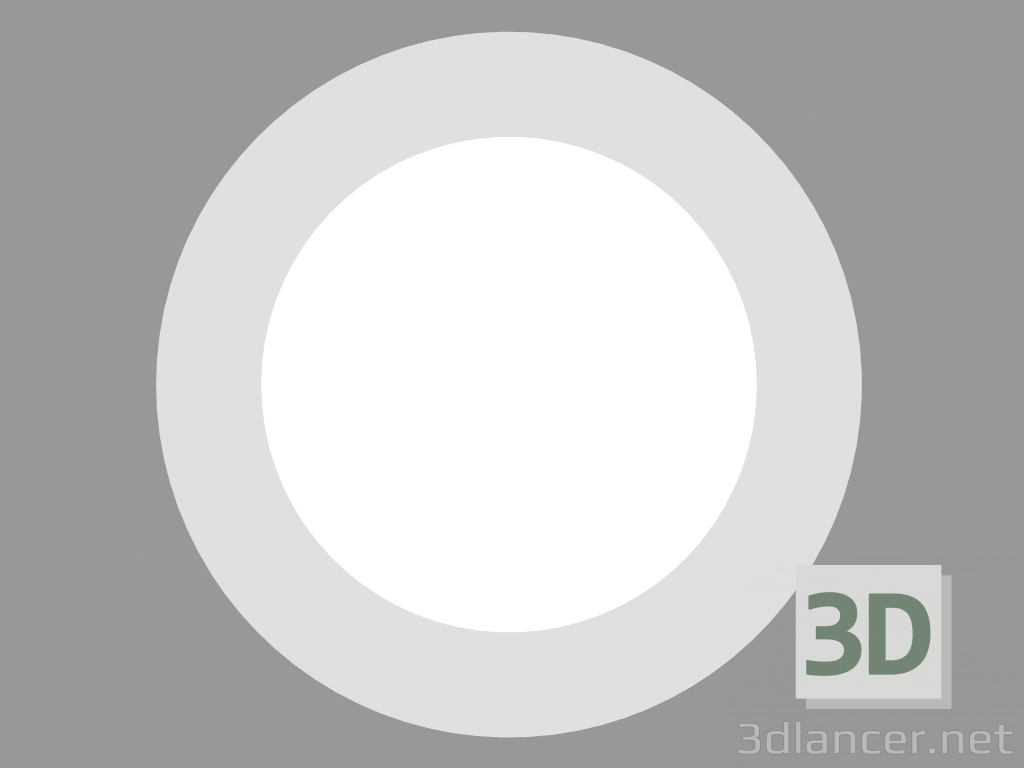 3d model Recessed downlight MEGARING h. 500mm ASYMMETRIC (S4933) - preview