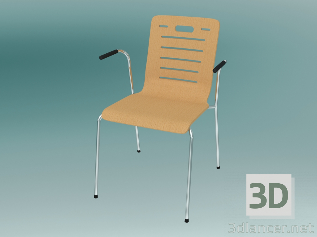 modello 3D Conference Chair (K14H 2Р) - anteprima