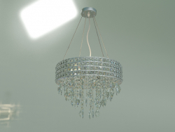 Hanging chandelier Kira 10115-5 (chrome-clear crystal Strotskis)