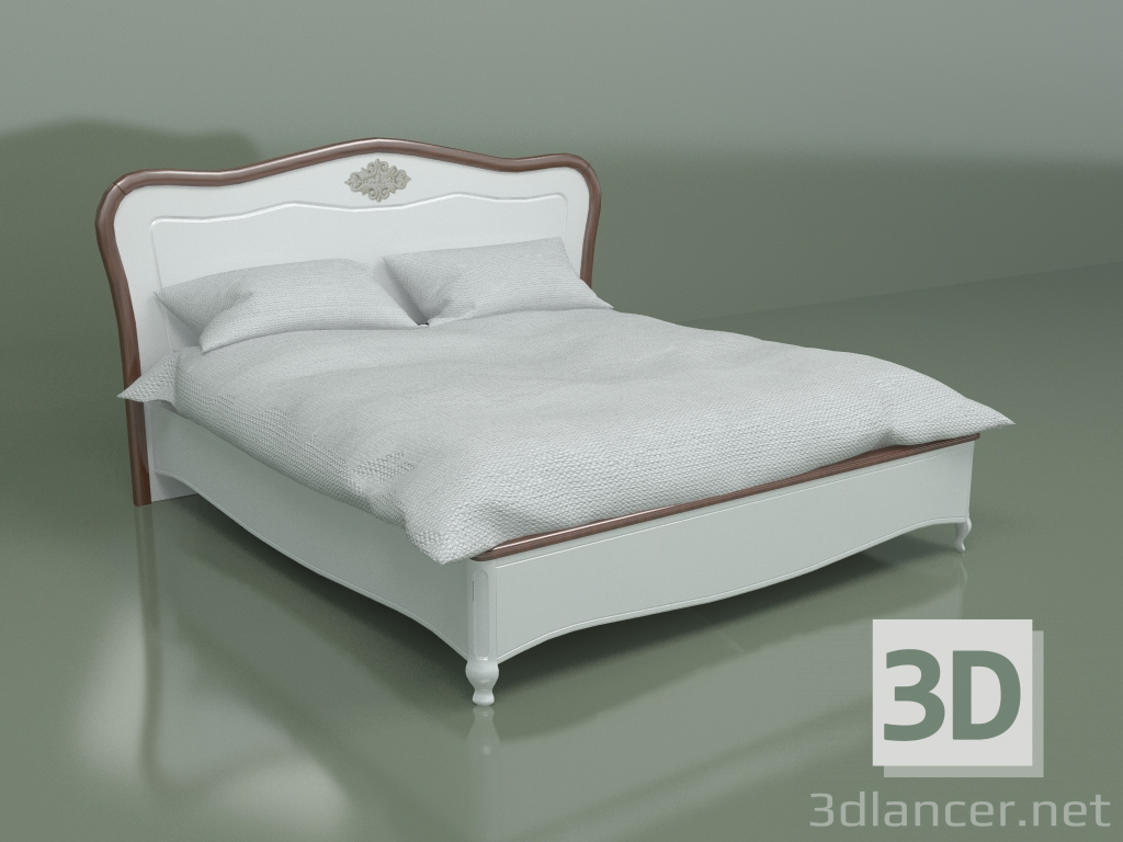 3d модель Кровать двуспальная ПМ 2018 – превью