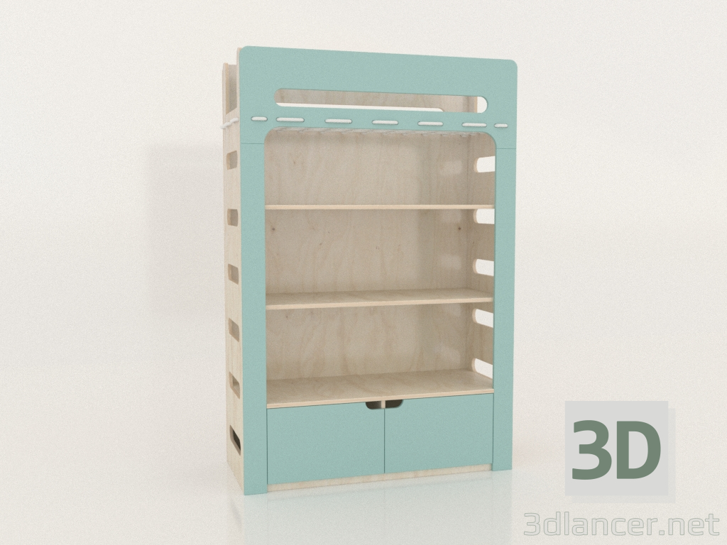 3 डी मॉडल बुककेस मूव डी (केटीएमडीएए) - पूर्वावलोकन