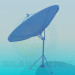 3D modeli Uydu anten - önizleme