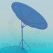 Modelo 3d Antena de satélite - preview