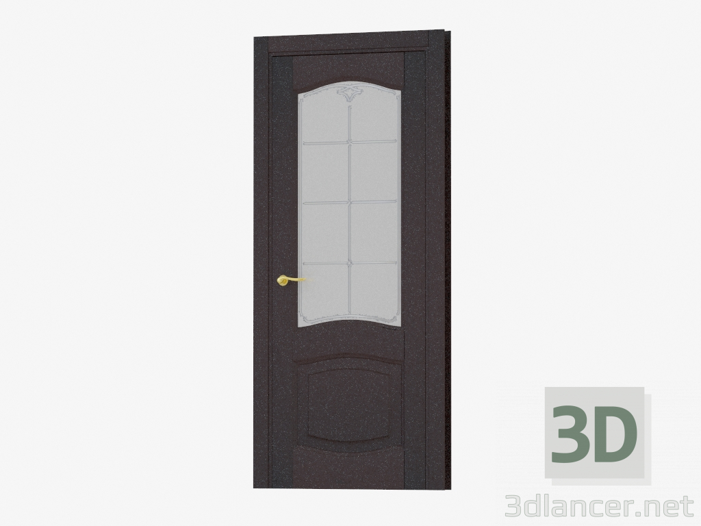 3 डी मॉडल दरवाजा इंटररूम (XXX.54W) है - पूर्वावलोकन