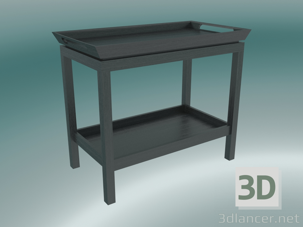 3d модель Придиванный столик Ньюпорт – превью