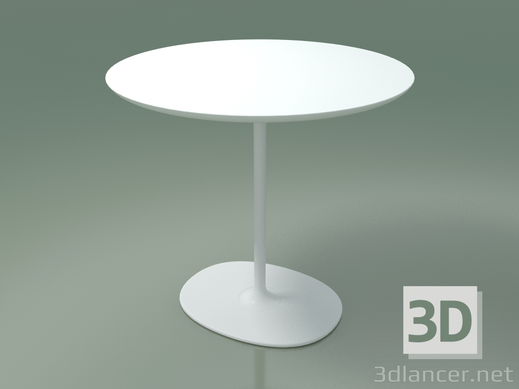 3d model Round table 0693 (H 74 - D 79 cm, F01, V12) - preview