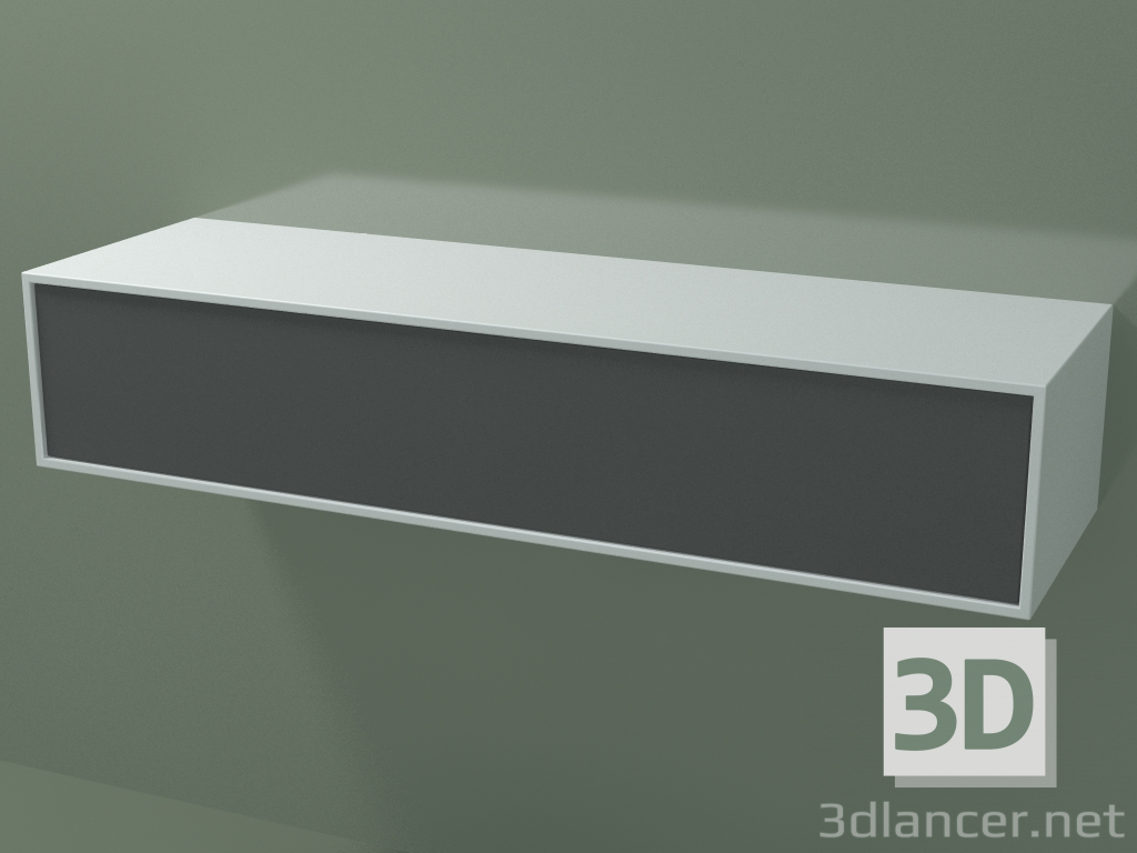 3 डी मॉडल बॉक्स (8AUEAA01, ग्लेशियर व्हाइट C01, HPL P05, L 120, P 36, H 24 सेमी) - पूर्वावलोकन