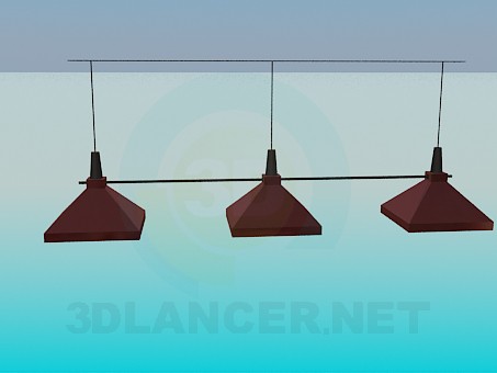 3d model Light for bar - preview 3d model Light for bar - preview