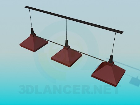 3d model Light for bar - preview 3d model Light for bar - preview