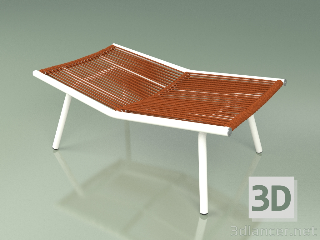 3D Modell Hocker 004 (Metallmilch) - Vorschau