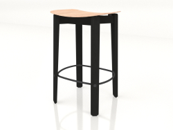 Semi-bar stool Nora (dark)