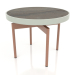 modèle 3D Table basse ronde Ø60 (Gris ciment, DEKTON Radium) - preview