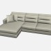 3D Modell Sofa 2-Rlanet - Vorschau