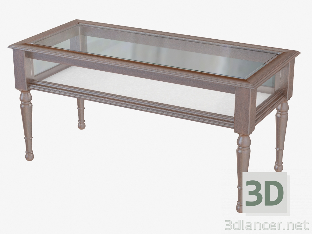 3 डी मॉडल कॉफी टेबल (कला 3286, 108x49x54) - पूर्वावलोकन