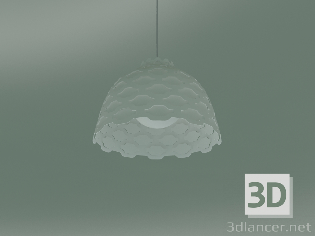 3d model Pendant lamp LC SHUTTERS (70W E27, WHT) - preview