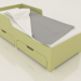 3d model Bed MODE CL (BDDCL0) - preview