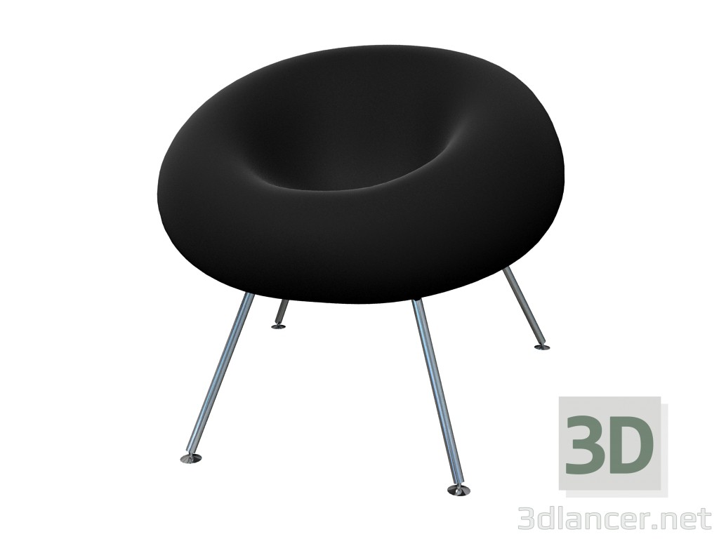 3d model Marumaru sillón - vista previa