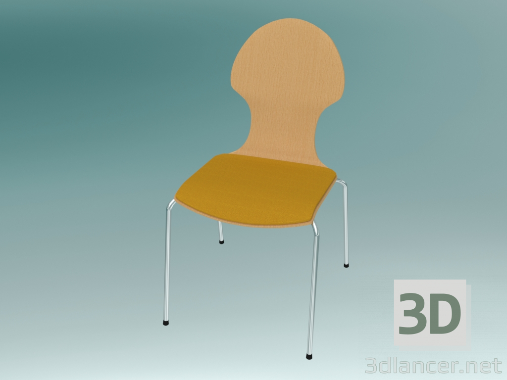 Modelo 3d Cadeira de conferência (K22H) - preview