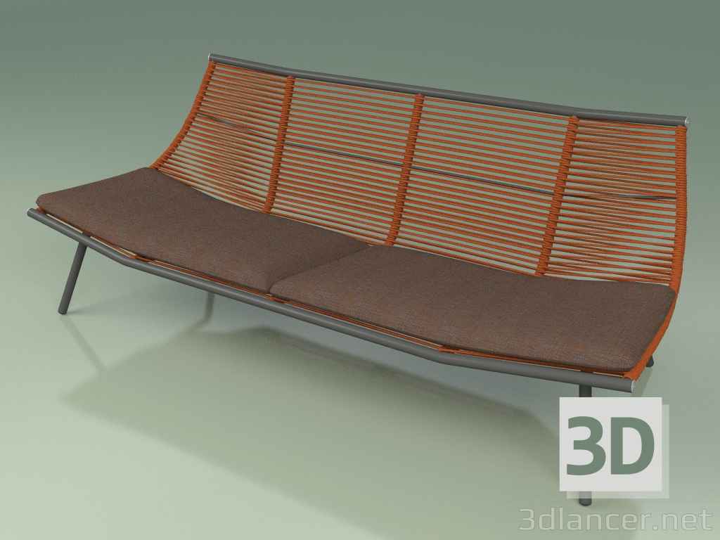 3D Modell Sofa 005 (Metallrauch) - Vorschau