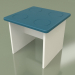 3d model Children's stool (Turquoise) - preview