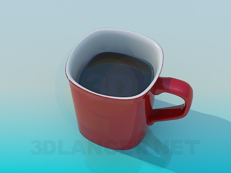 3d model Cap of cofe - preview 3d model Cap of cofe - preview