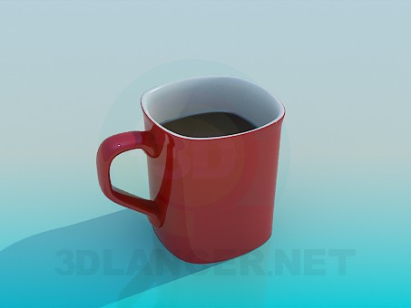 3d model Cap of cofe - preview 3d model Cap of cofe - preview
