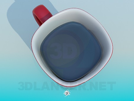 3d model Cap of cofe - preview 3d model Cap of cofe - preview
