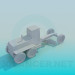 3D modeli Traktör - önizleme